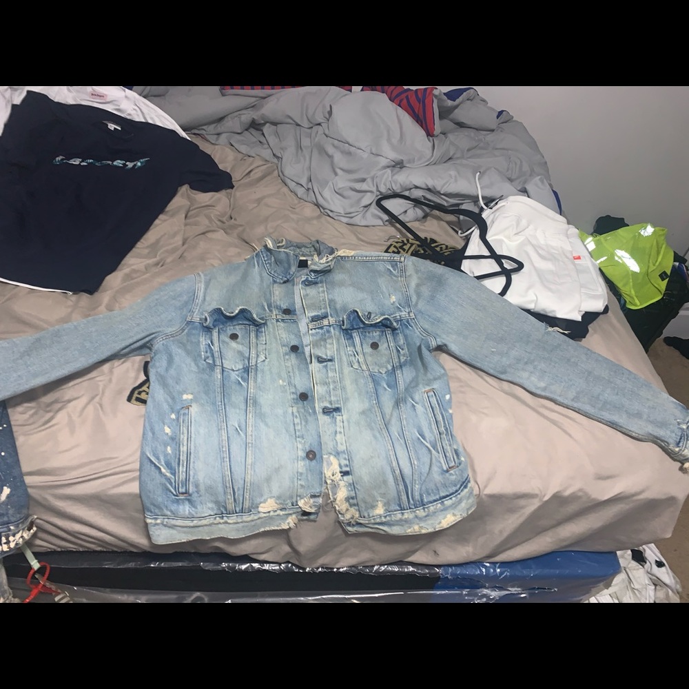 Saint Laurent jean jacket